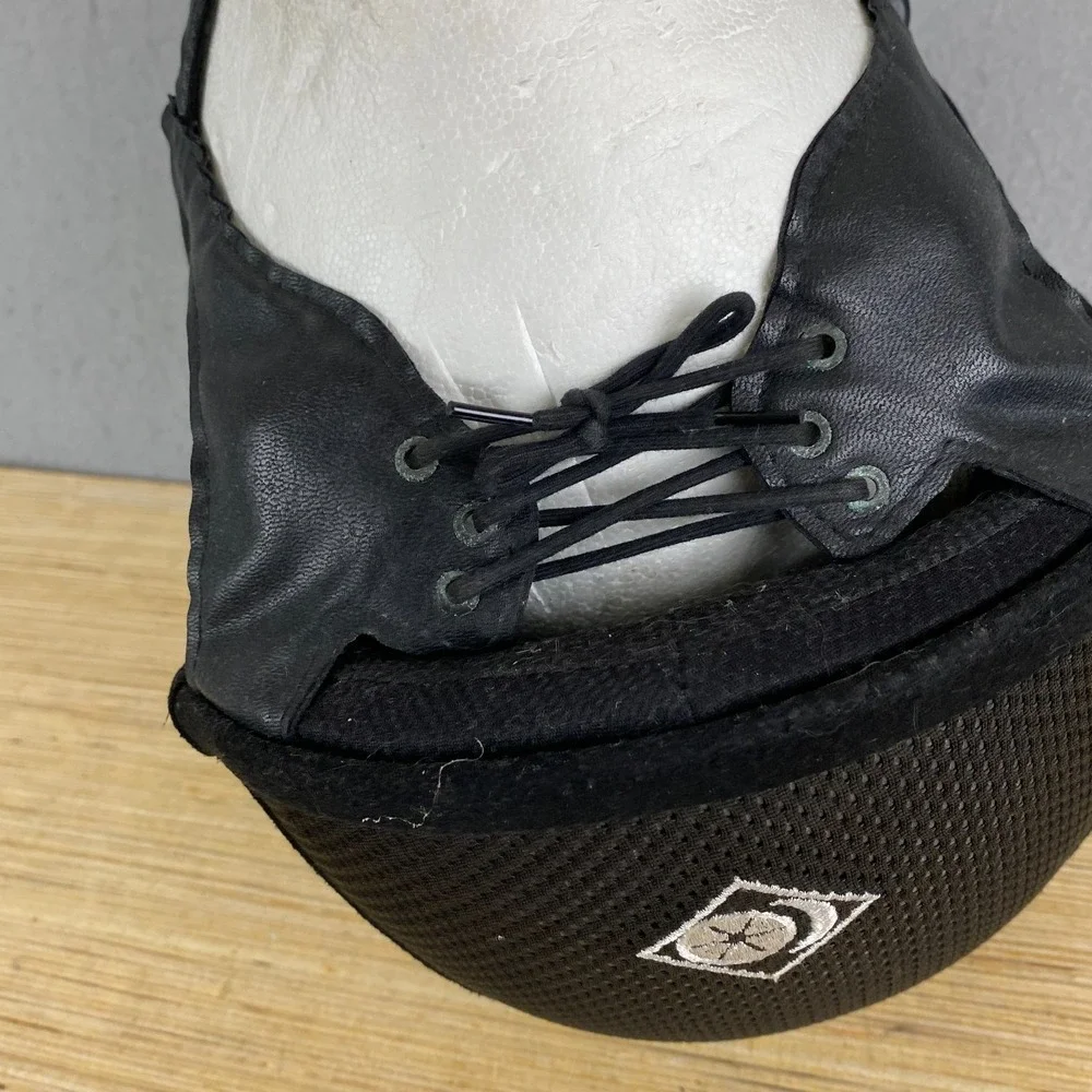 Charles Owen Ayr 8 Riding Helmet Black & Silver Size 7 57 cm Used READ - Picture 7 of 13